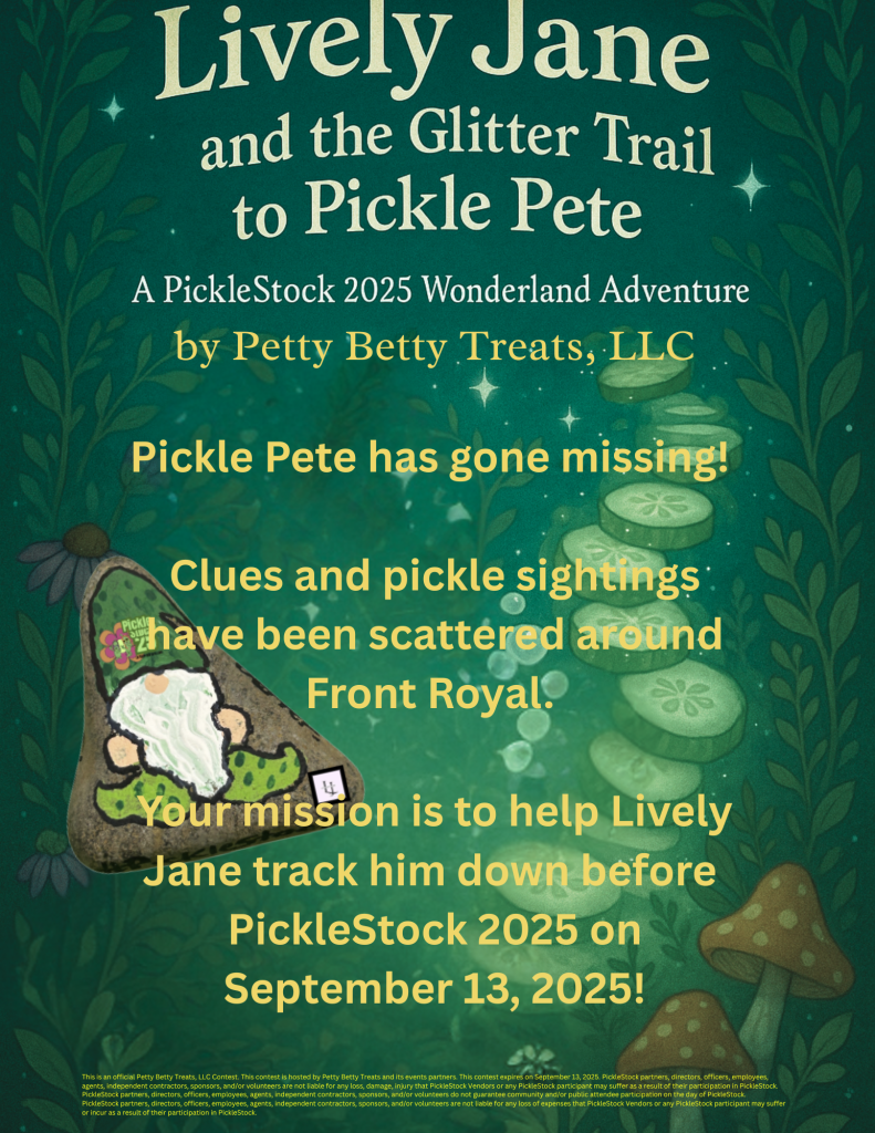 Lively Jane and the Glitter Trail to Pickle Pete by Petty Betty Treats, LLC v 2